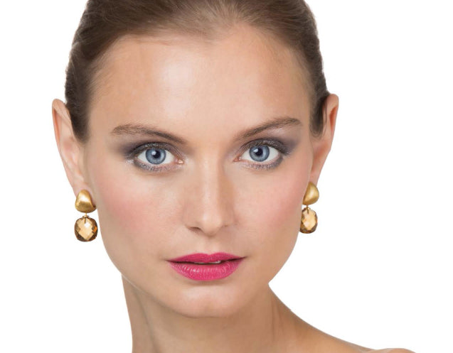 Heide Heinzendorff System-Creolen Eva Gold Plattiert Einhänger Model