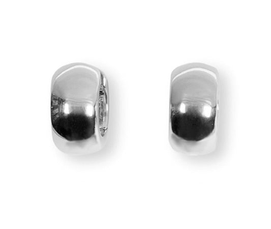 Heide Heinzendorff System-Creolen Lili 925 Sterling Silber Rhodiniert 
