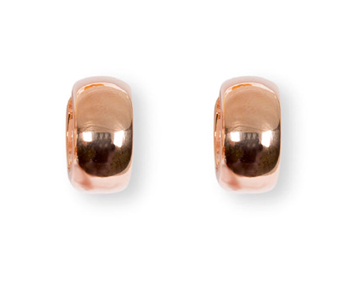 Heide Heinzendorff System-Creolen Lili 925 Sterling Silber Rosé Plattiert
