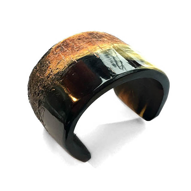 Horn-Armreif Armspange Naturbelassen 55 mm Breit Unikat