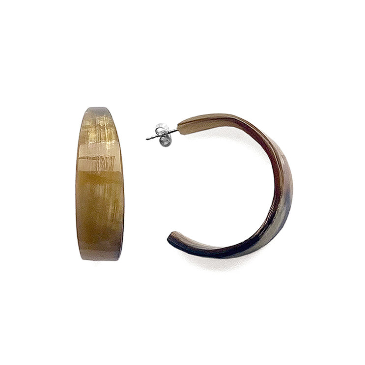 Horncreolen 45 mm Unikat