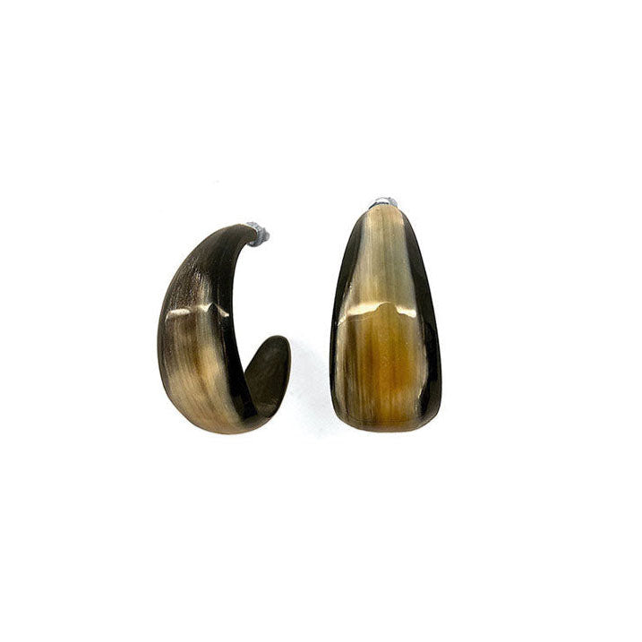 Horncreolen Breit Camel 40 mm