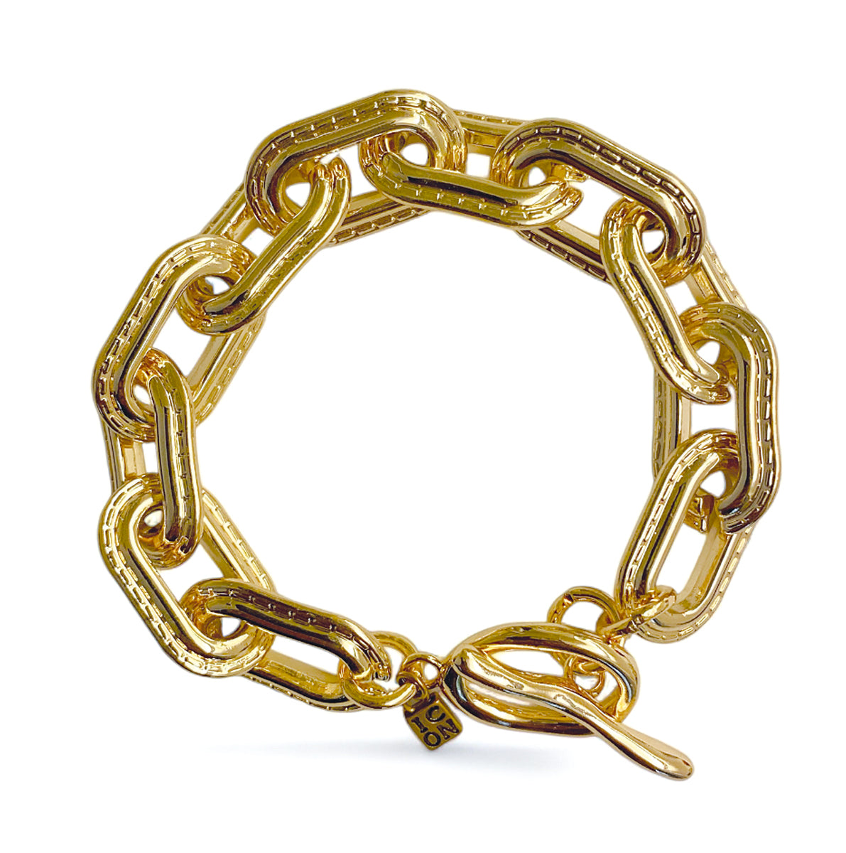 ICON Design Living Gliederarmband Milano Vergoldet