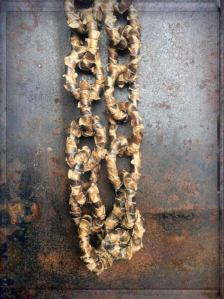 Kette | Snakeleather | Rough | Taupe | Natur