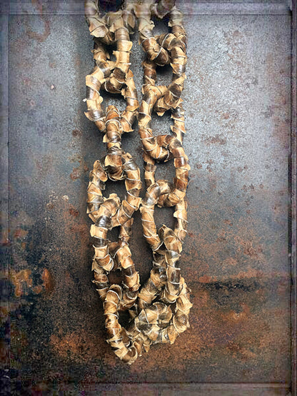Kette | Snakeleather | Rough | Taupe | Natur