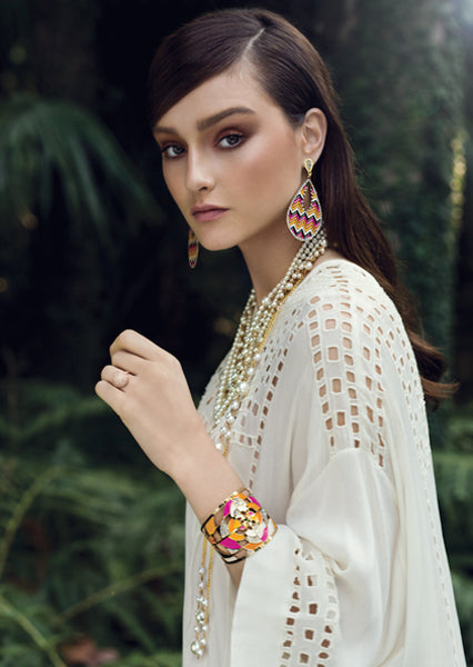 Letal Kalamanson Retro Statement-Schmuck