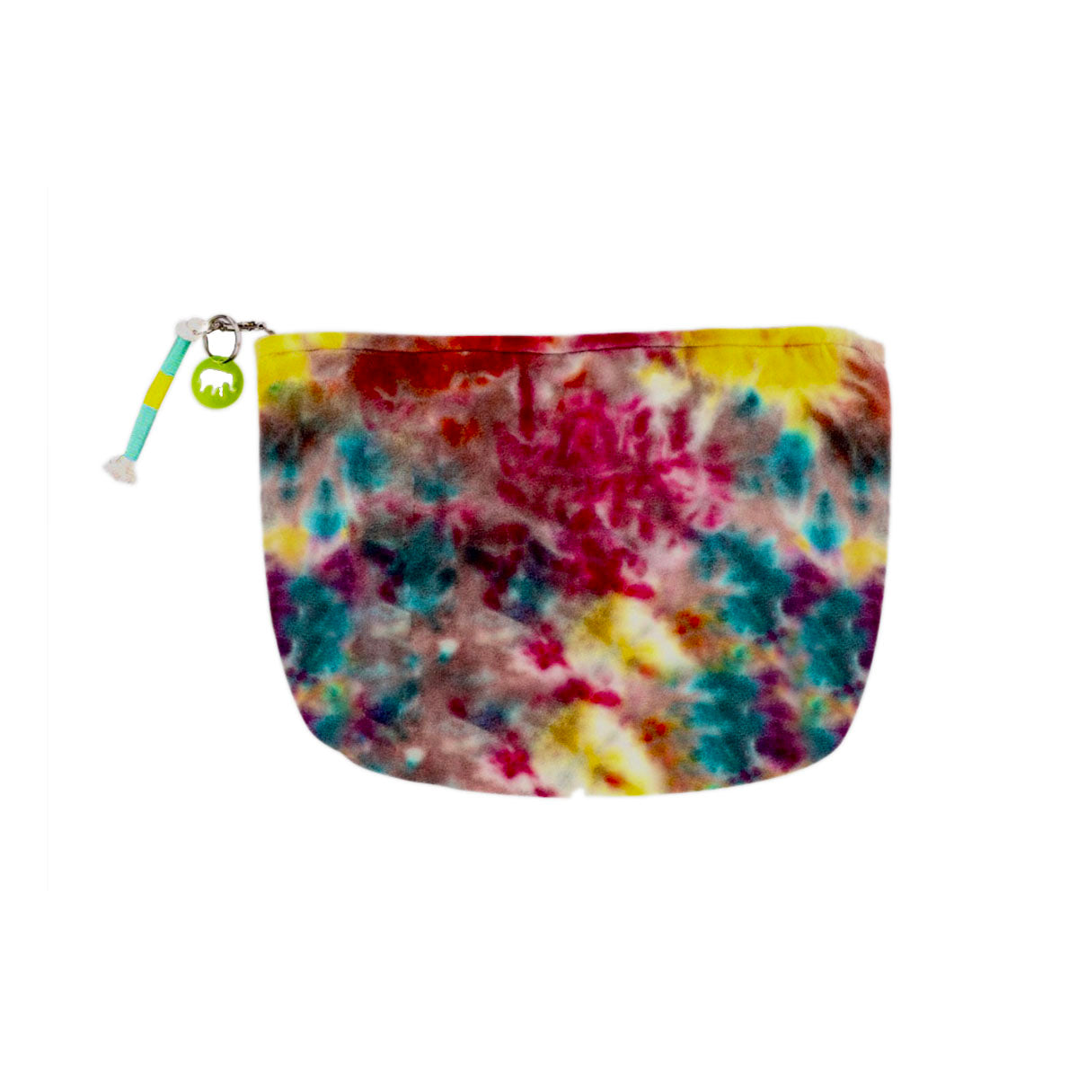 Love Joy Victory Batik-Clutch Luce Kosmetikbeutel Pouche Velvet-Stoff Rainbow Bio-Baumwolle