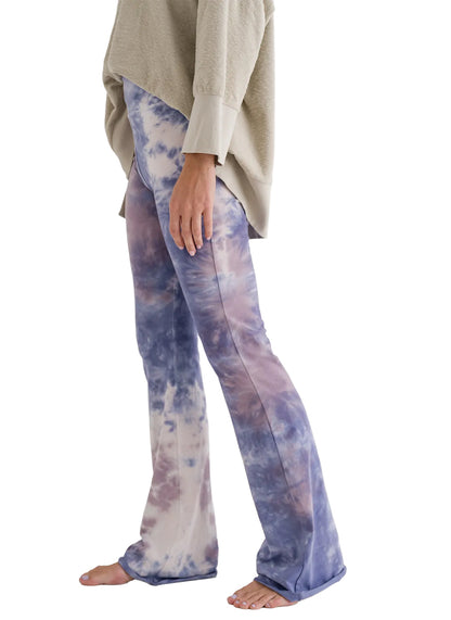 Love Joy Victory Batik Sweatpants Kala Flared Schlaghose Multicolor Bio-Baumwolle Detail 2