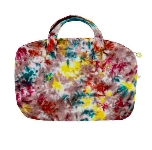 Love Joy Victory Batik-Tasche Gioia Velvet-Stoff Rainbow Bio-Baumwolle