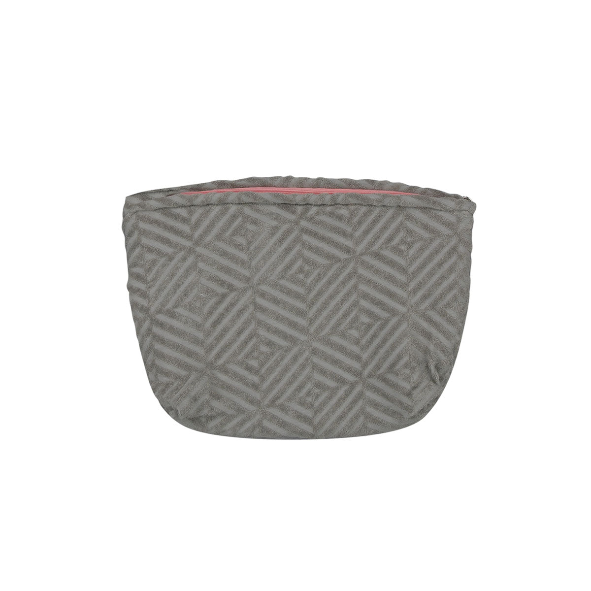 Love Joy Victory Frottee Clutch Luce Kosmetikbeutel Pouche Terry-Stoff Bio-Baumwolle Grau Elephant