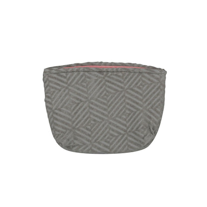 Love Joy Victory Frottee Clutch Luce Kosmetikbeutel Pouche Terry-Stoff Bio-Baumwolle Grau Elephant