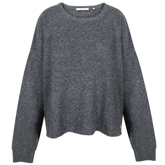 Love Joy Victory Kaschmir-Pullover Amory Oversize Anthrazit