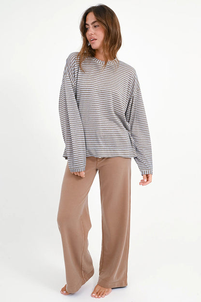 Love Joy Victory Langarmshirt Streifen Glitter Titree Model 4