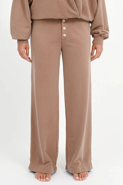 Love Joy Victory Sweatpants Albany Hazelnut Model