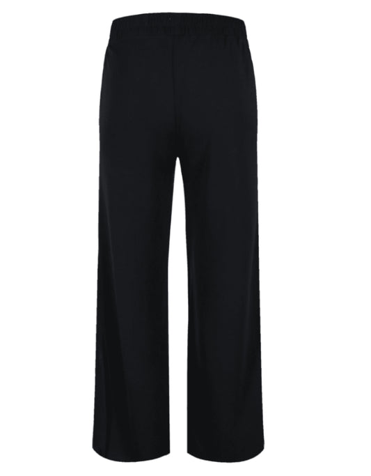 Love Joy Victory Sweatpants Hylo Schwarz Knopfleiste Seitlich