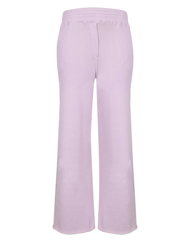 Love Joy Victory Sweathose Mayari Lilac Bio-Baumwolle Ausgestelltes Bein Relaxed-Fit