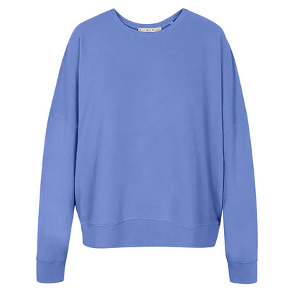 Love Joy Victory Sweatshirt Moa Print Ocean Bio-Baumwolle