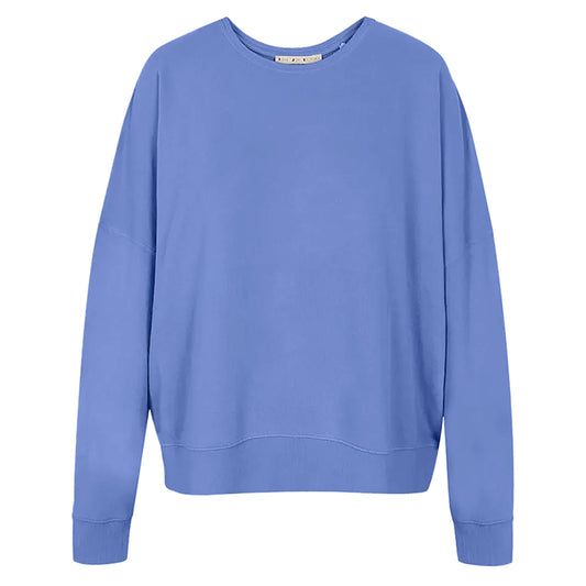 Love Joy Victory Sweatshirt Moa Print Ocean Bio-Baumwolle