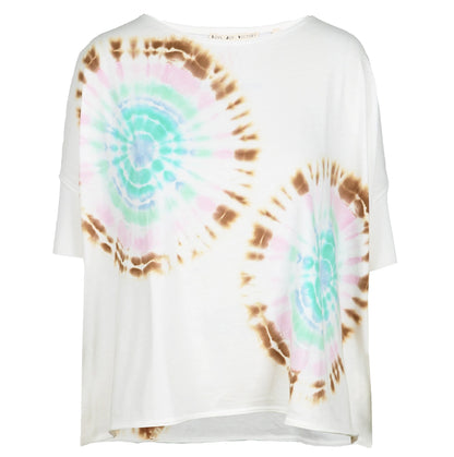 Love Joy Victory T-Shirt Papu Batik Oversize Bio-Baumwolle
