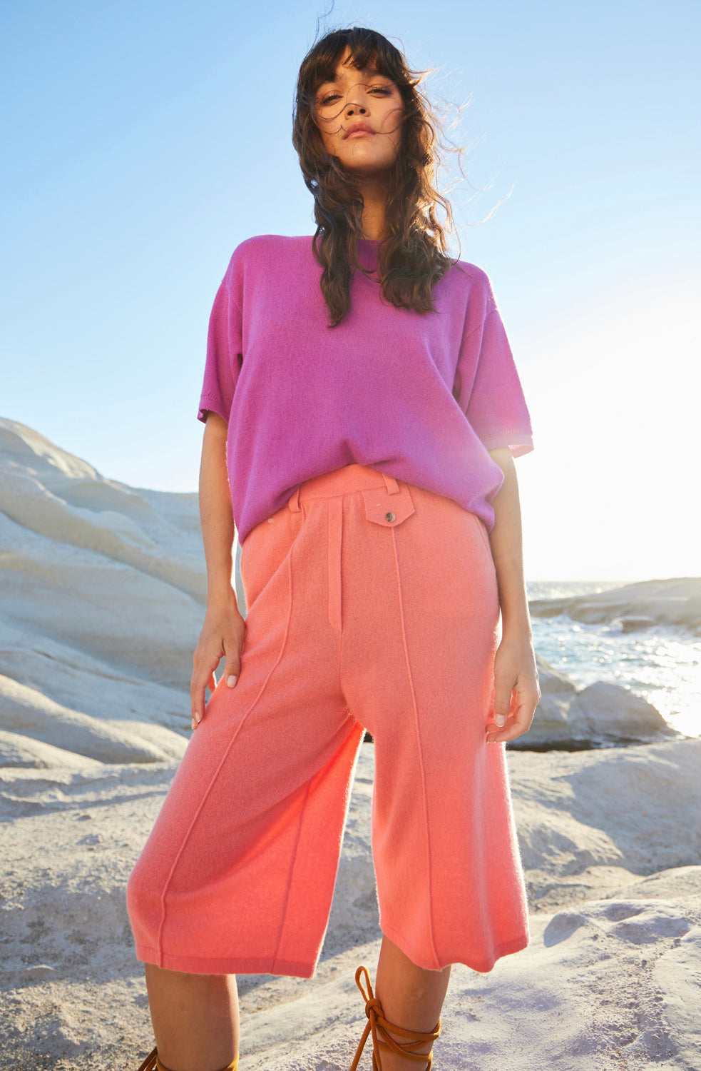 Notshy Bermuda Kaschmir Kamina Coral Watermelon