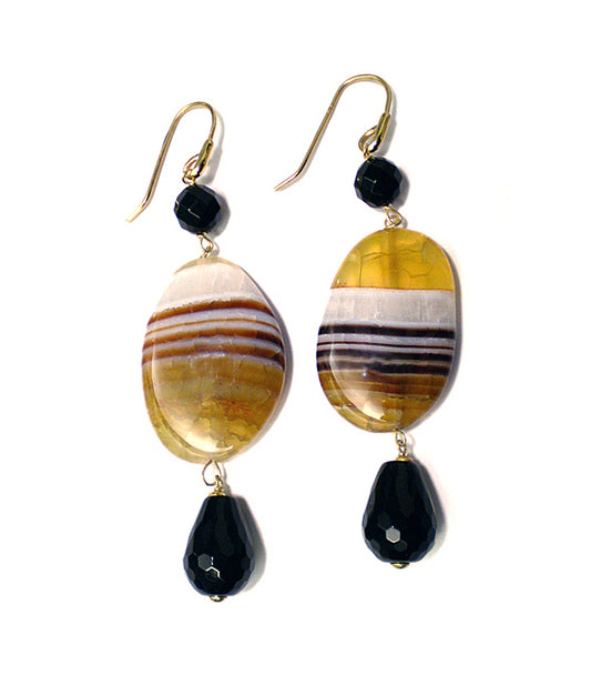 Ultima Edizione | Ohrringe Agate