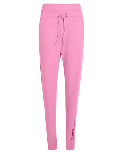 PENN&INK N.Y Joggingpants Cerise Rosa Bindeband Baumwolle Boyfriend-Look