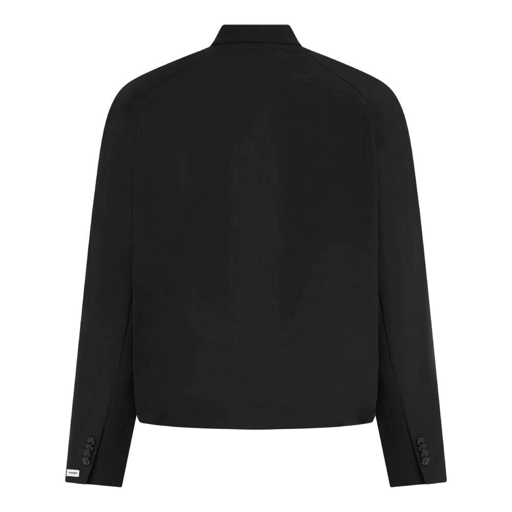 PENN&INK N.Y Kurzblazer Boxy Fit Travel-Quality Schwarz Rückseite
