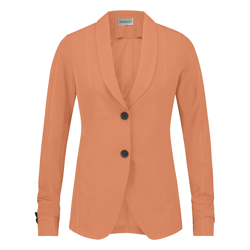 PENN&INK N.Y Blazer Nova Butternut Coral Slim Fit Travel-Quality