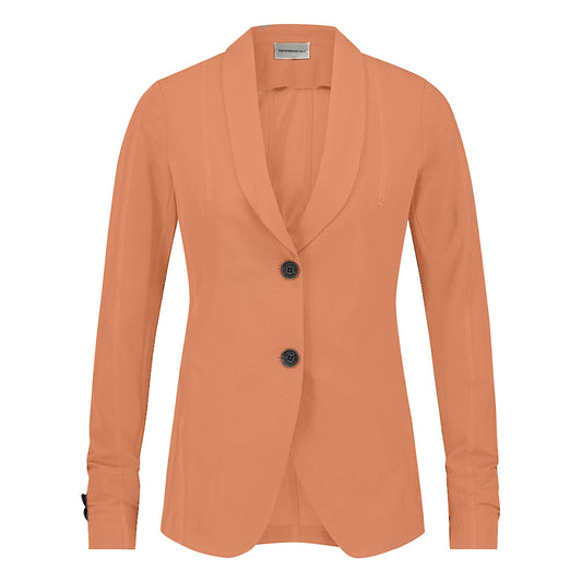 PENN&INK N.Y Blazer Nova Butternut Coral Slim Fit Travel-Quality