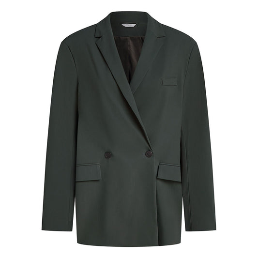 PENN&INK N.Y Blazer Oversize Fit Rückenprint Anthrazit Travel-Quality