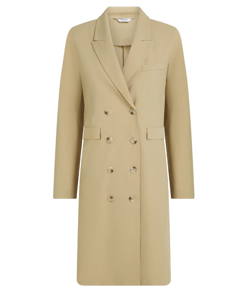 PENN&INK N.Y Blazermantel Travel-Quality Pepper Beige