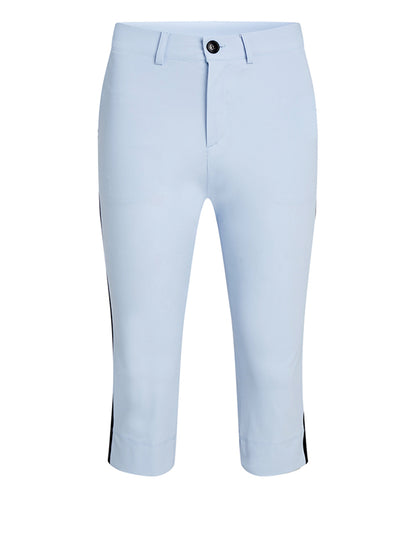 PENN&INK N.Y Caprihose 3/4 Länge Seitenstreifen Hellblau Light Blue 