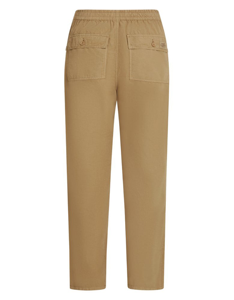 PENN&INK N.Y Cargohose Bio-Baumwolle Tanine Rückseite