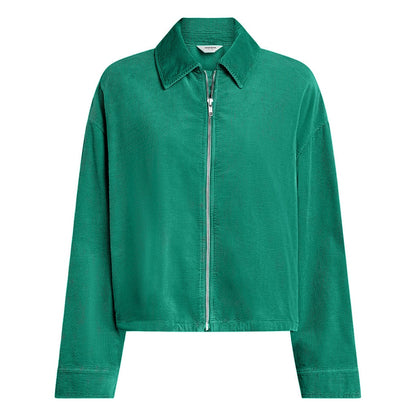 PENN&INK N.Y Cordjacke Feincord Grün Modal-Baumwoll-Mix Rückseite