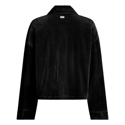 PENN&INK N.Y Cordjacke Feincord Halogen Schwarz Modal-Baumwoll-Mix Rückseite