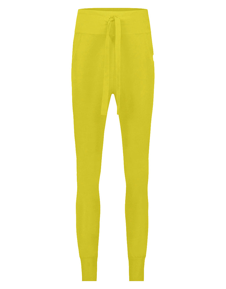 PENN&INK N.Y Hose Pita Bamboo Gelb Jogpants-Style Travel-Quality Elastischer Bund
