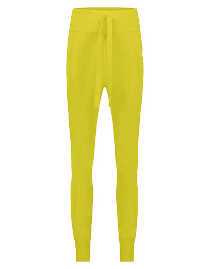 PENN&INK N.Y Hose Pita Bamboo Gelb Jogpants-Style Travel-Quality Elastischer Bund