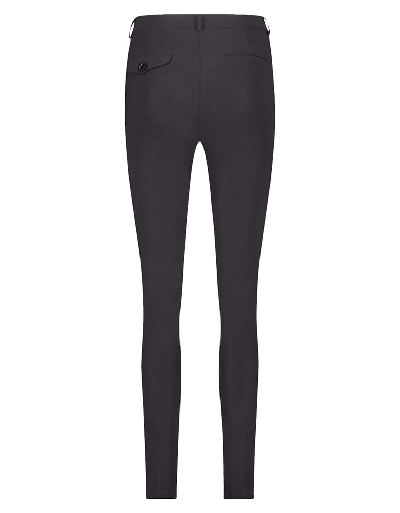 PENN&INK N.Y Hose Rosy Anthrazit Travel-Quality Straight Fit Rückseite