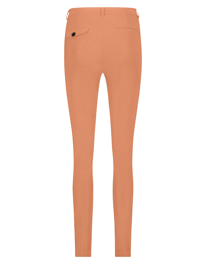 PENN&INK N.Y Hose Rosy Butternut Coral Travel-Quality Straight Fit Rückseite