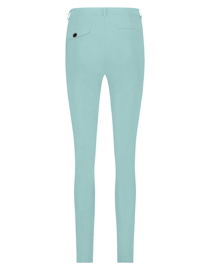 PENN&INK N.Y Hose Rosy River Green Tea Mint Travel-Quality Straight Fit Rückseite