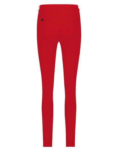 PENN&INK N.Y Hose Rosy Rot Travel-Quality Straight Fit Rückseite