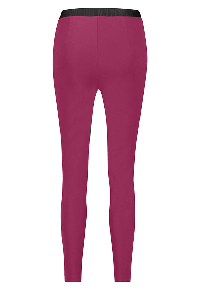PENN&INK N.Y Hose Seatle Rose Travel-Quality Elastischer Bund Straight Fit Rückseite