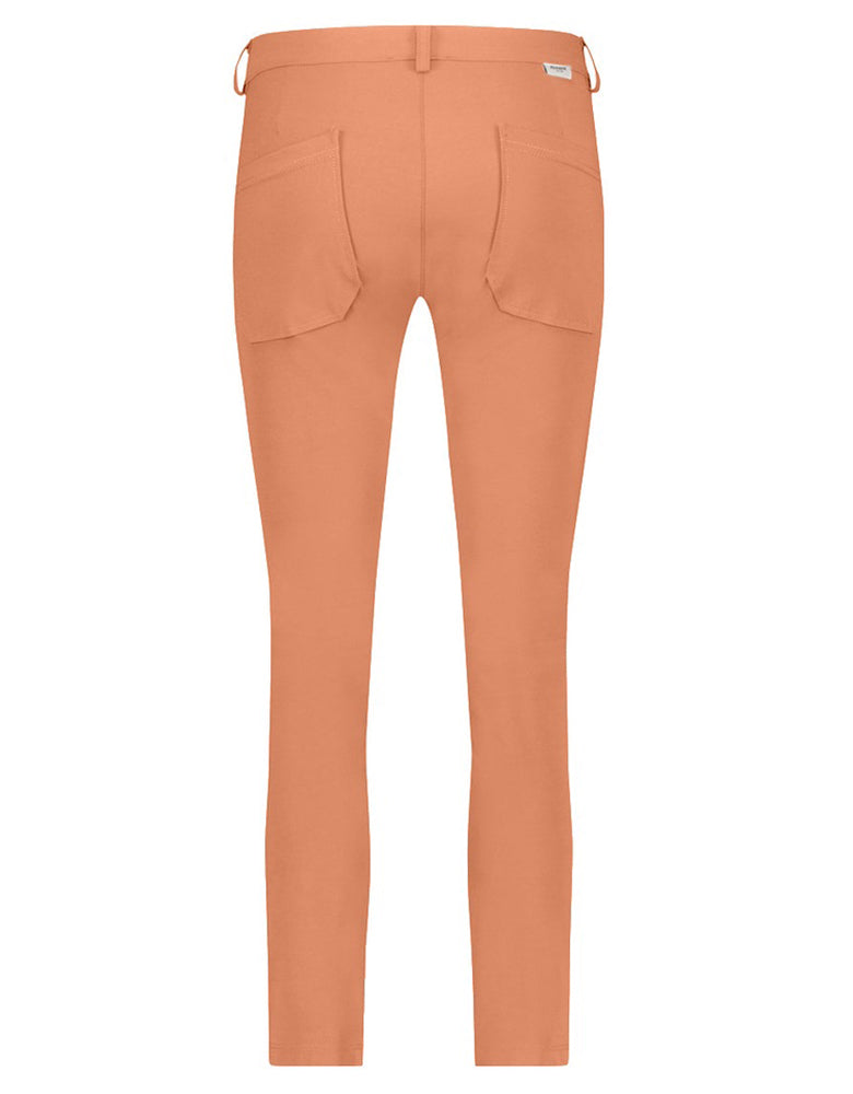 PENN&INK N.Y Hose Straight-Fit Travel-Quality Butternut Coral Rückseite