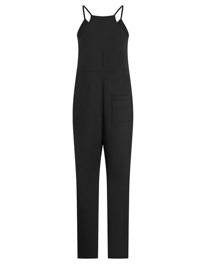 PENN&INK N.Y Jumpsuit Schwarz Rückseite