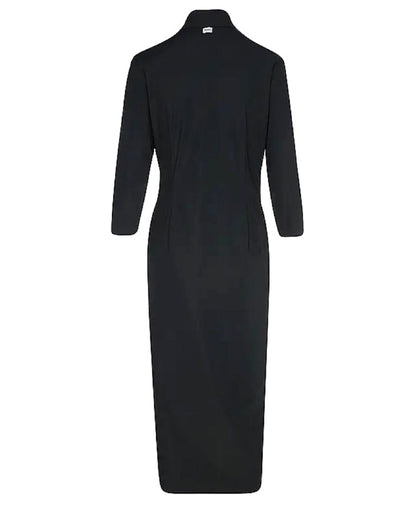 PENN&INK N.Y Kleid Langarm Schwarz Rückseite