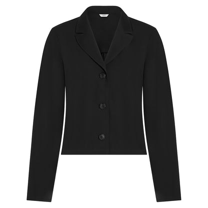PENN&INK N.Y Kurzblazer Boxy Fit Travel-Quality Schwarz