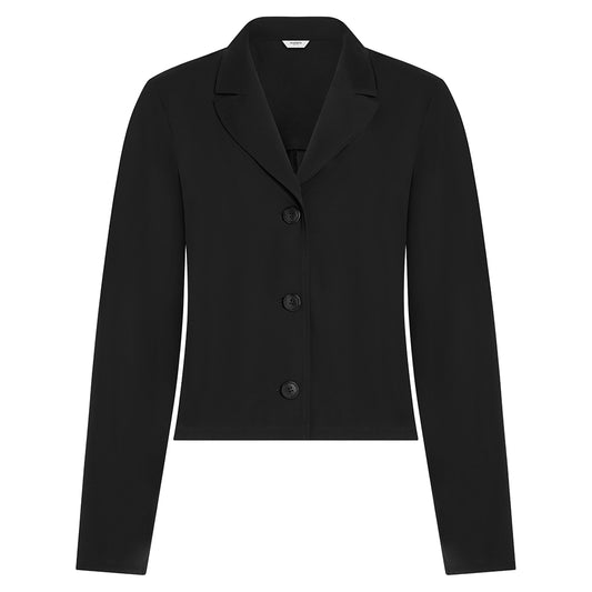 PENN&INK N.Y Kurzblazer Boxy Fit Travel-Quality Schwarz