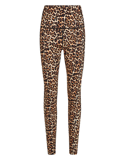 PENN&INK N.Y Leggings Leopard-Print Animalprint Travel-Quality Slim-Fit