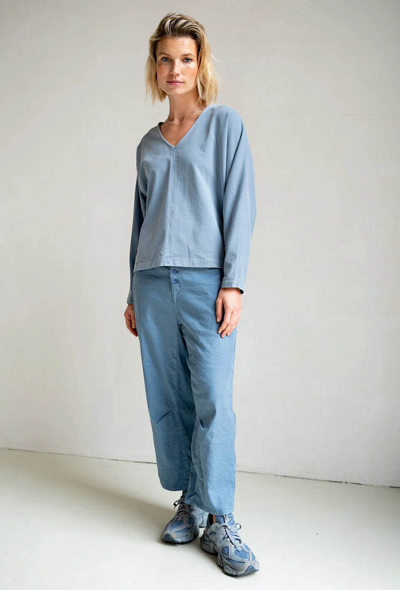 PENN&INK N.Y Leinenhose Casual-Fit Denim Model
