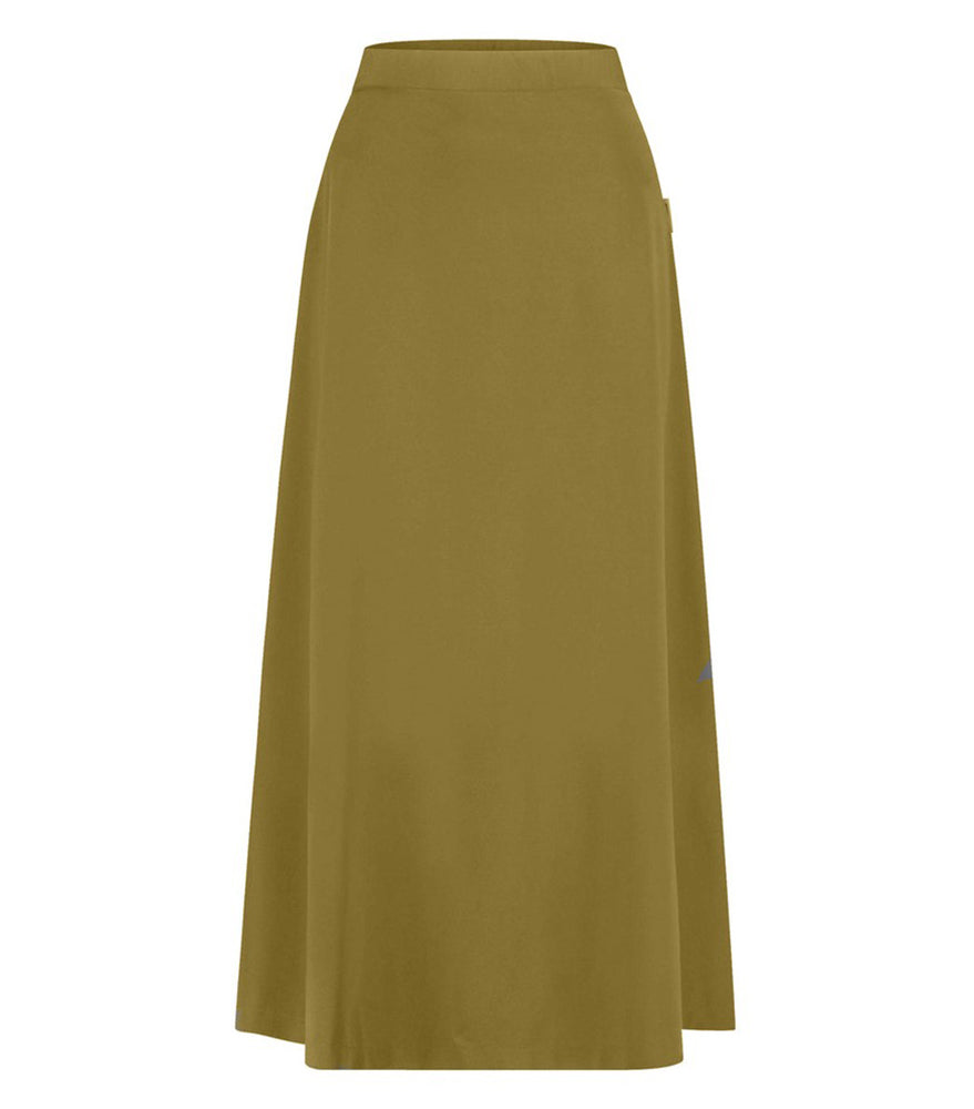 PENN&INK N.Y Maxi-Rock Anna A-Form Travel-Quality Avocado